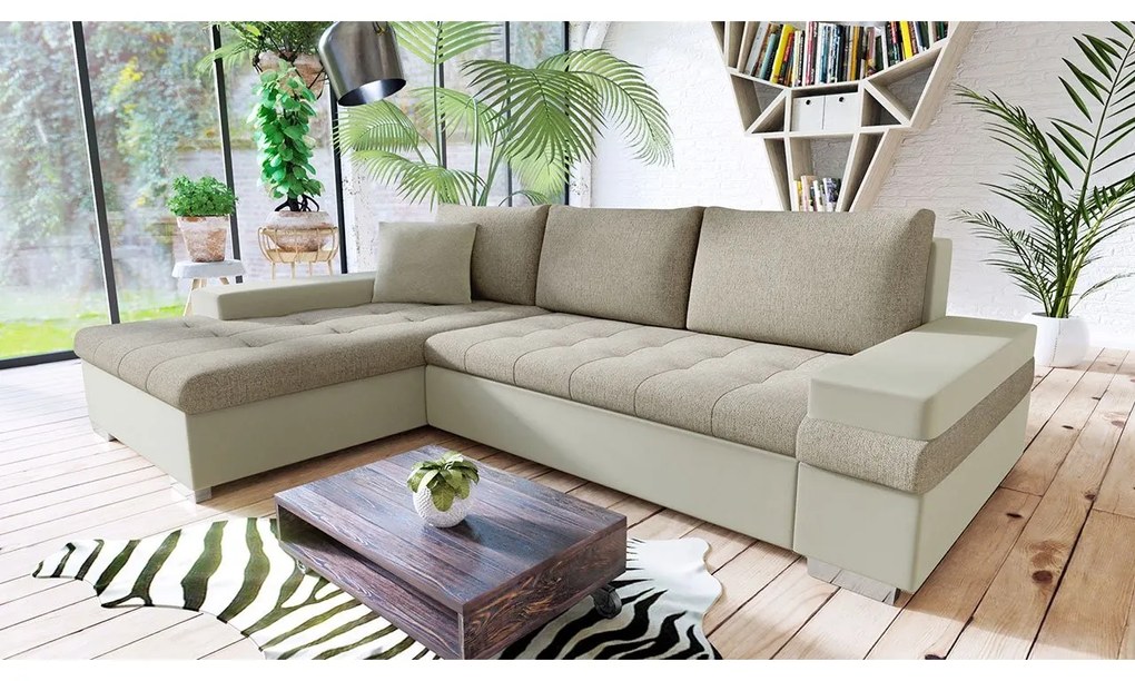 Sedacia súprava Kanton Mini, Dostupné poťahy: ekokoža Soft 017 + Lux 06