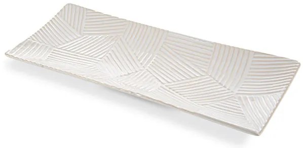 Dekoračný tanier ROMINE 01 krémový