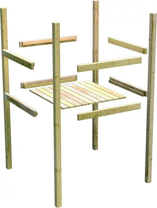 Detská hracia veža Dekorhome