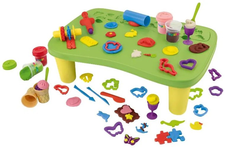 lupilu®  Stôl na hranie s plastelínou  (100394889)