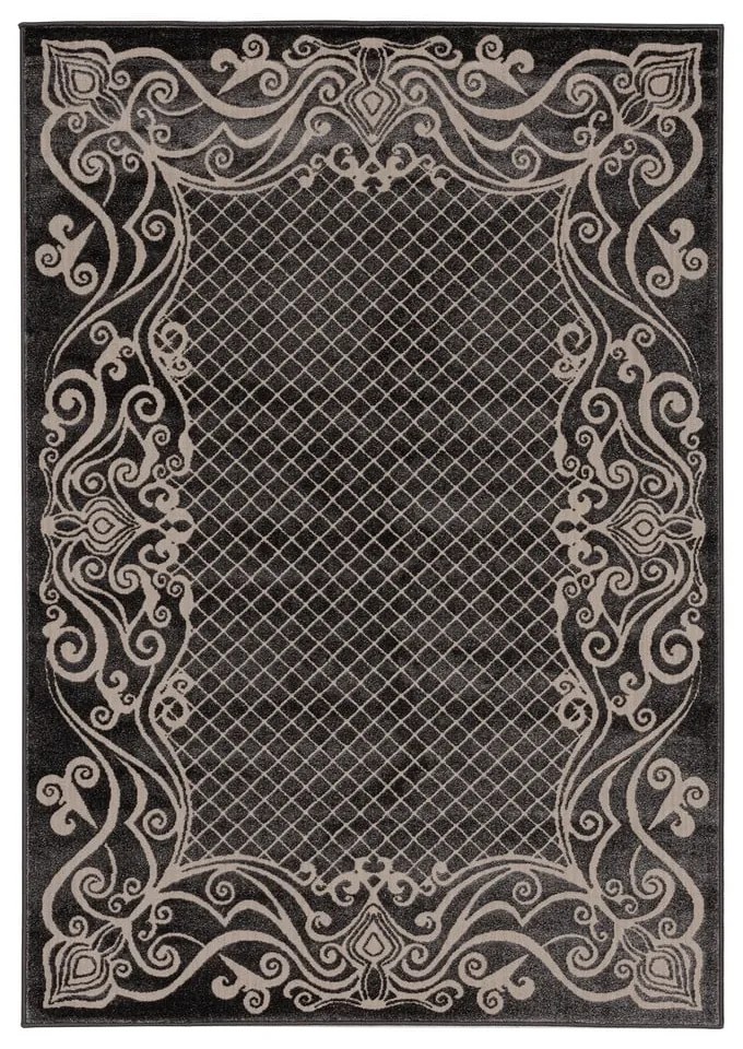 Tmavosivý koberec 133x190 cm Soft – FD