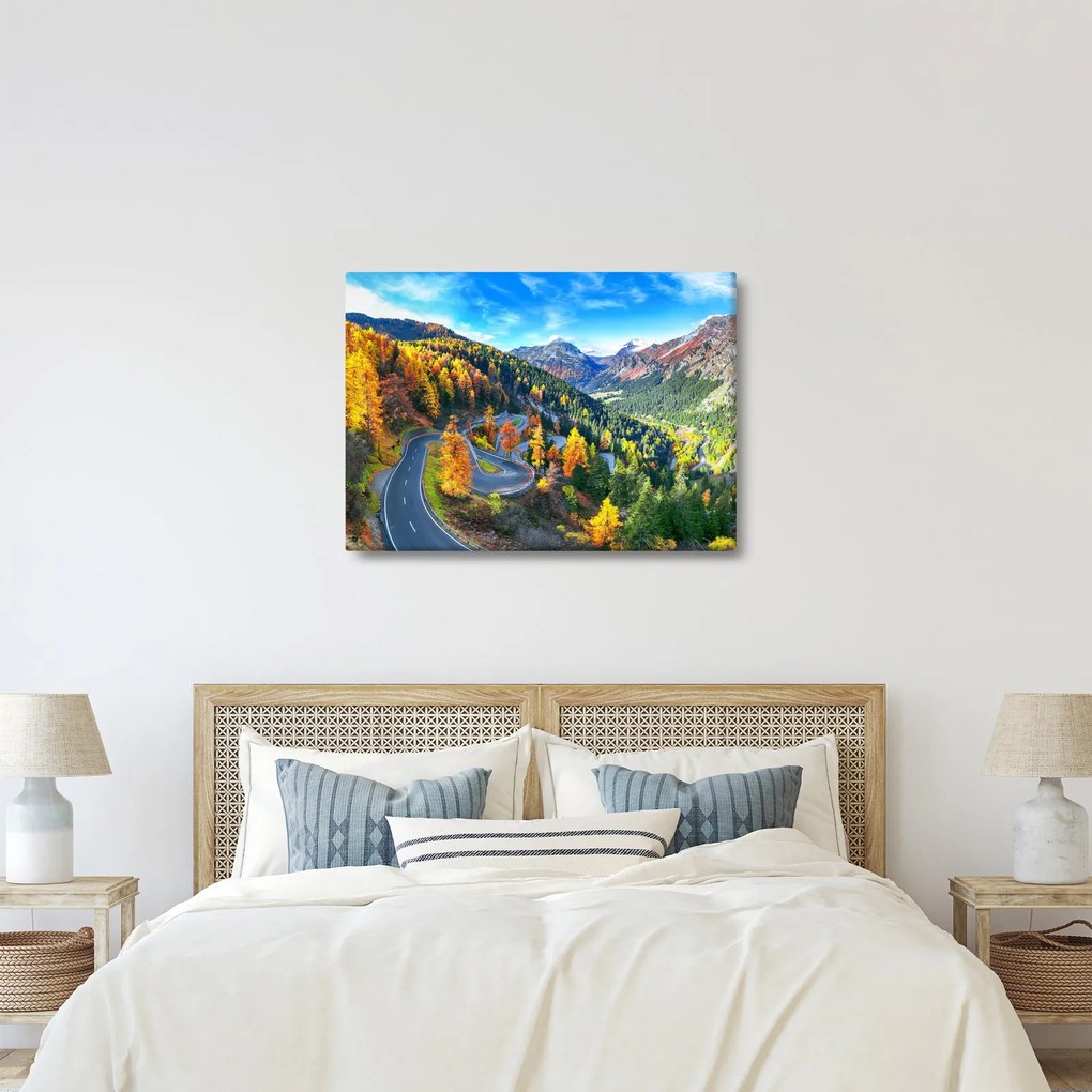 Obraz - Malojský priesmyk (70x50 cm)