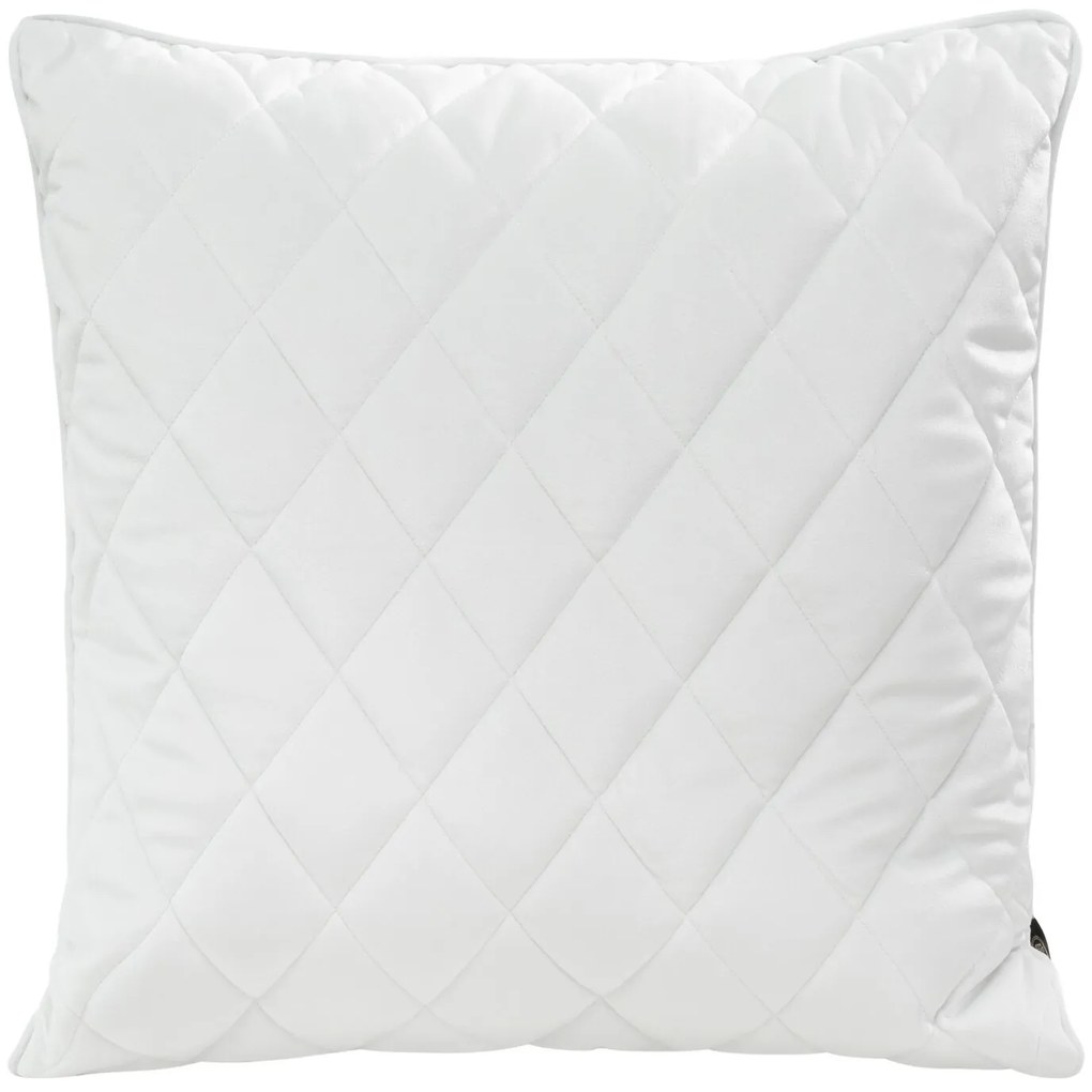 DEKORAČNÁ OBLIEČKA NA VANKÚŠ VELVET27 45X45 CM BIELA