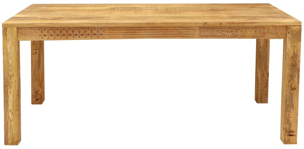 furniture-nabytek.cz - Jídelní stůl rustikální z dřeva mango 140x90