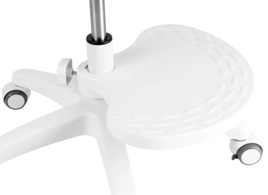 Detská rastúca stolička Neoseat JUNI 006 — látka, prateľný poťah, modrá