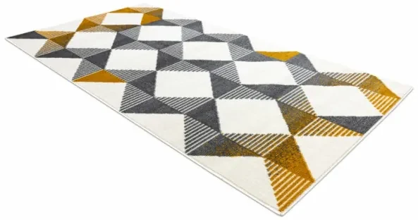 Koberec GINA 21245861 Zygzak geometrický béž / sivý