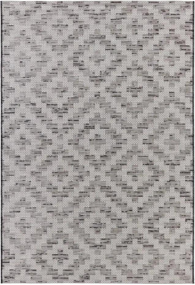 Krémovo-sivý koberec Elle Decor Curious Creil, 115 × 170 cm