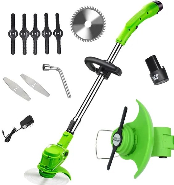 VK 11389 Akumulátorový teleskopický vyžínač 12V, 800W, 18000 rpm