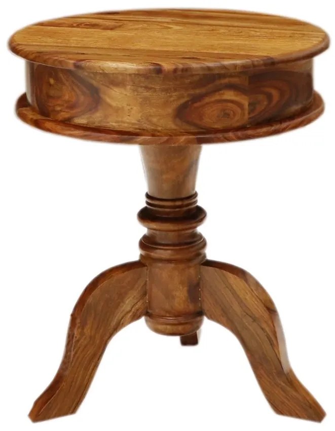 furniture-nabytek.cz - Konferenčný stolík okrúhly drevo palisander 50x60x50