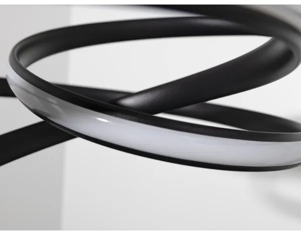 LED Stmievateľný luster na lanku LED/85W/230V 3000-6500K pr. 49 cm + diaľkové ovládanie