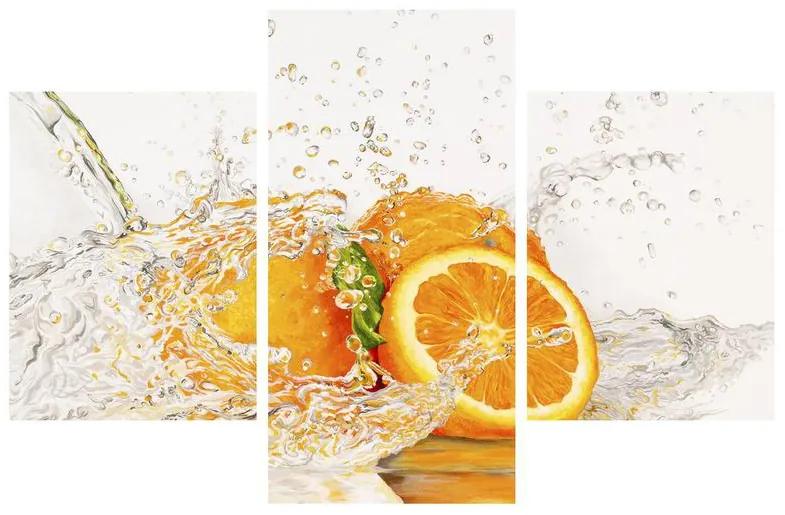 Obraz šťavnatých pomarančov (90x60 cm)