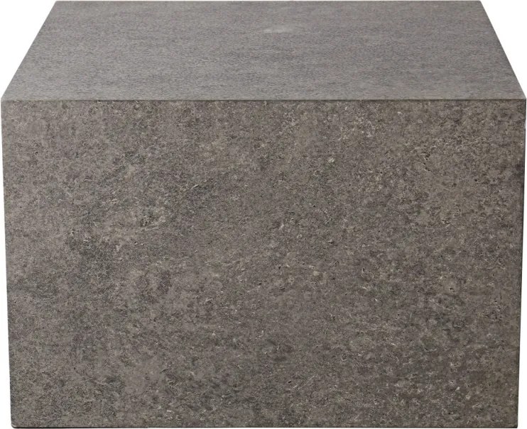 Súprava štvorcových stolíkov Maddox,imitácia šedého kameňa, 2 ks