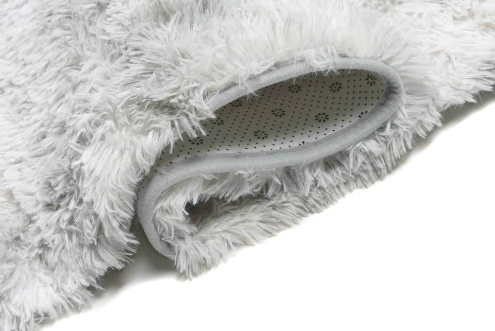 Koberec SILK DYED sivý Rozmery: 160x230