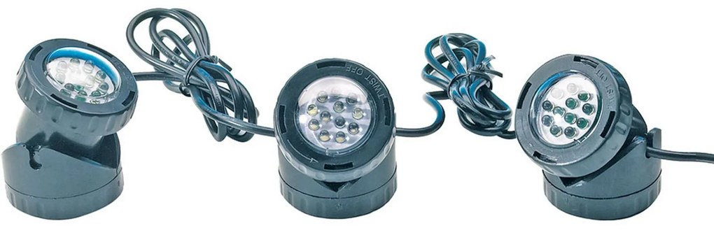 Heissner LED osvetlenie záhradného jazierka, 3 x 1,5 W, 12V U130-T