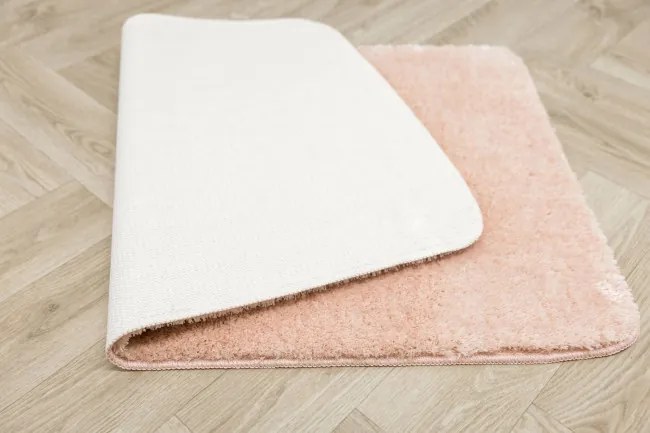 Kúpeľňový koberček Malmo ružový