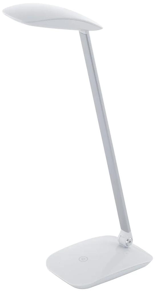 EGLO LED moderná stolná lampička CAJERO, biela