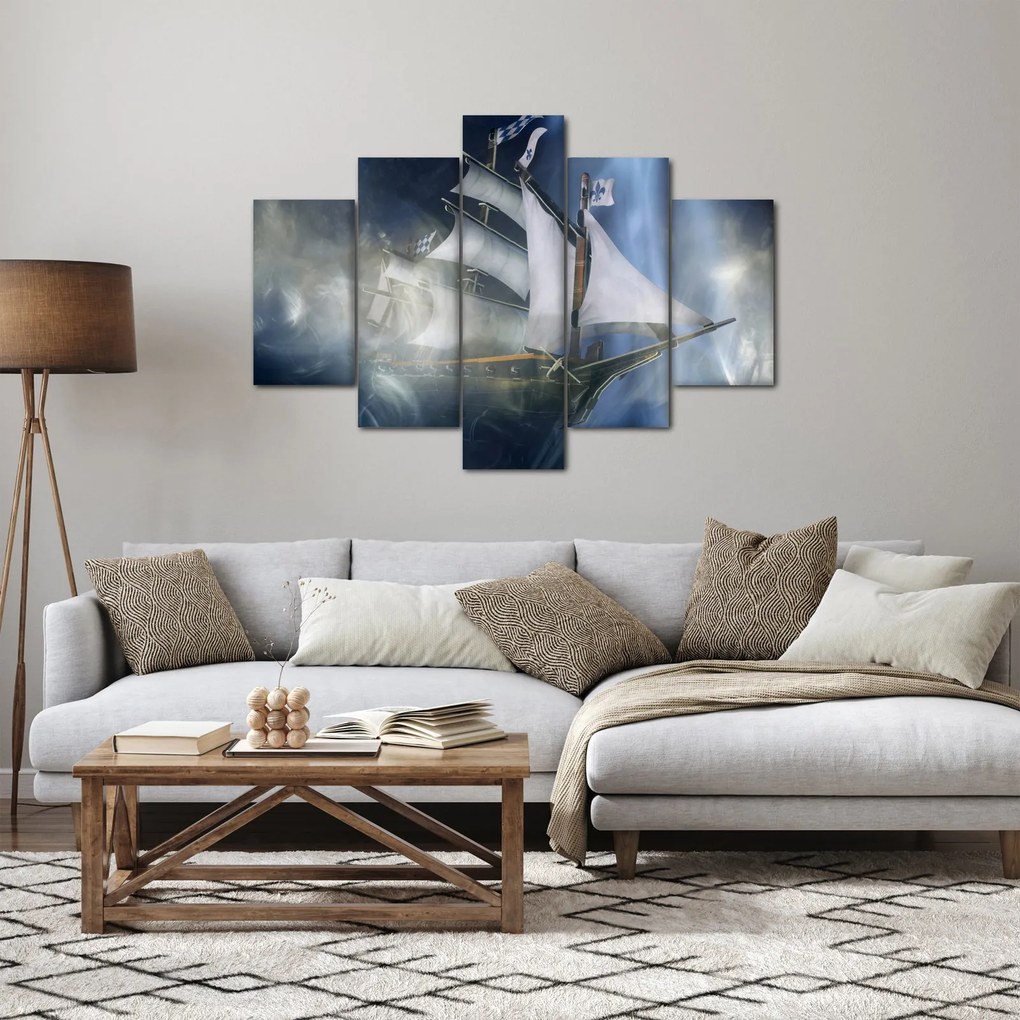 Obraz - Loď duchov (150x105 cm)