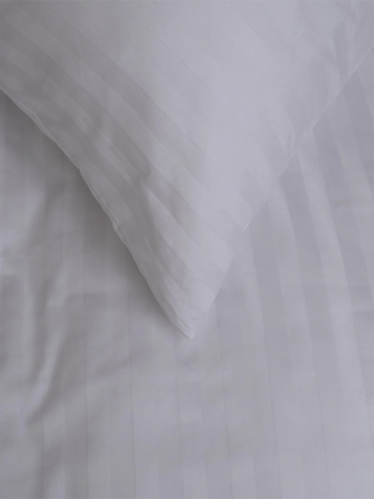 Hotelová obliečka na vankúš 70 x 90 cm - prúžok 20 mm