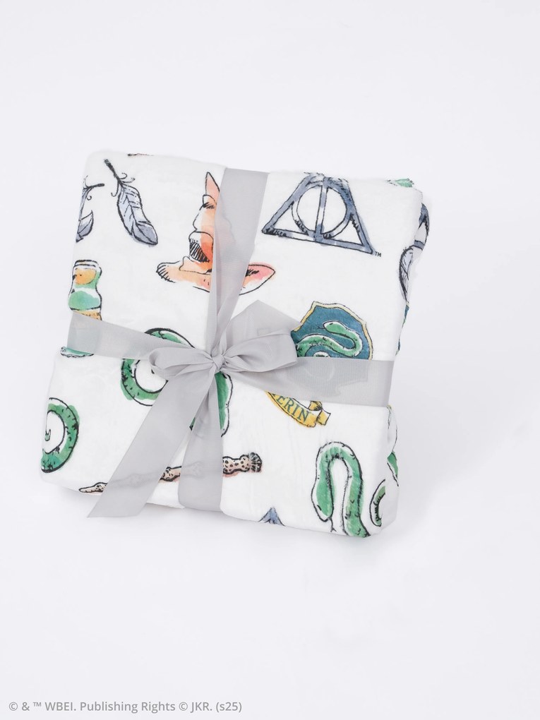 Deka mikroplyš Harry Potter 150 × 200 cm - Slizolin