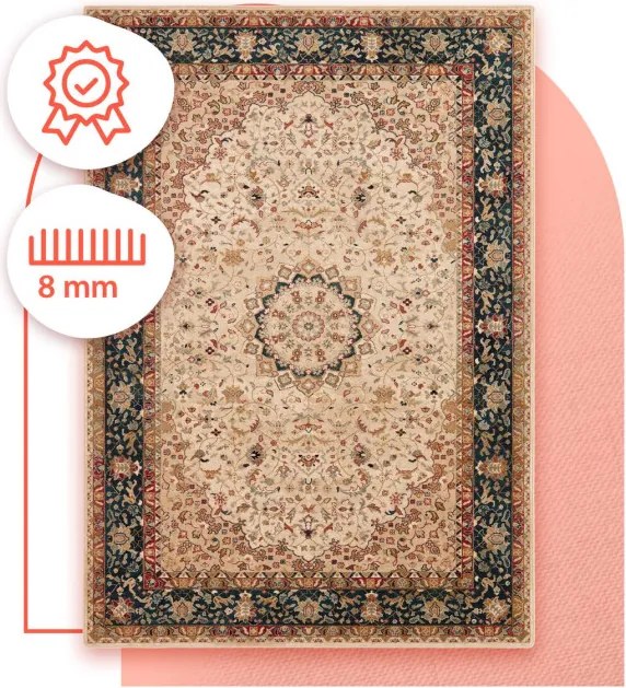 Koberec Dywilan Omega Adagio smaragdový