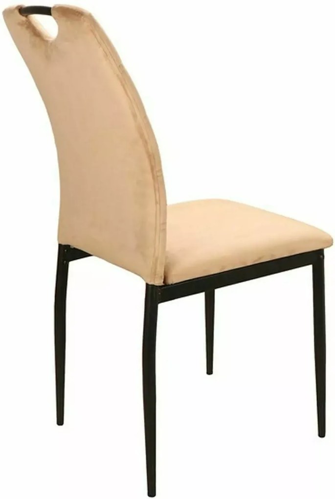 SI Stolička Rip Velvet béžová