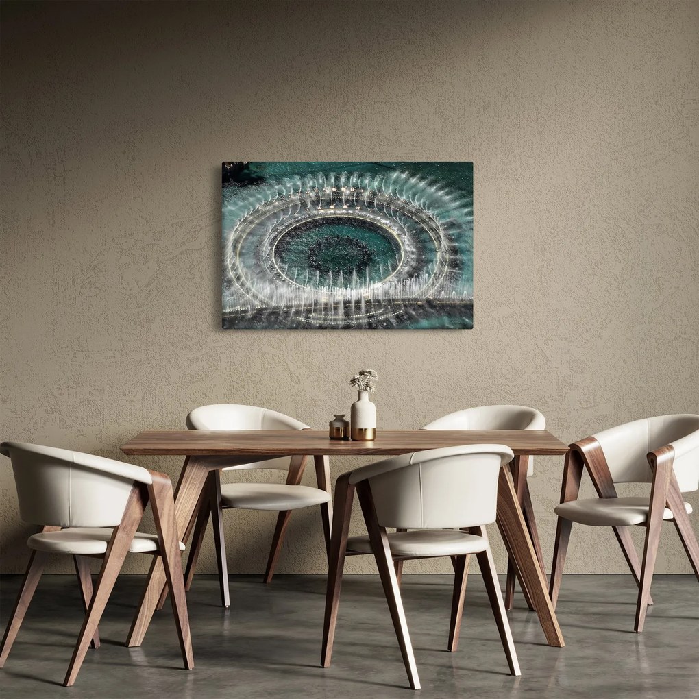 Obraz fontány (90x60 cm)