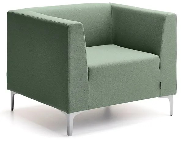 Kreslo CASUAL, látka CURA, tmavozelená