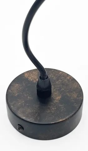 Brilagi - LED luster na lanku RIDDY 1xE27/60W/230V medená/patina