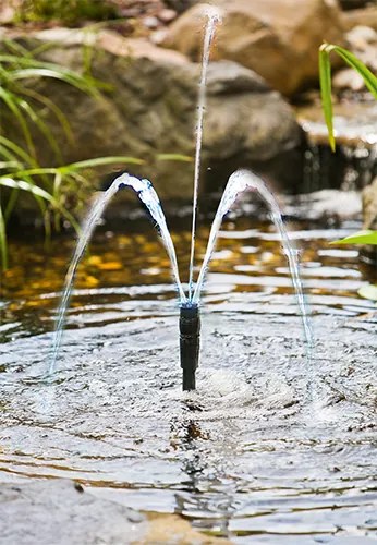 Súprava hybridného čerpadla HEISSNER so solárnym efektom 1000 l/h s transformátorom vrátane 3 efektov SPW1100-00