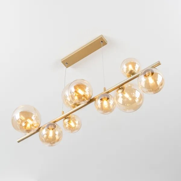 Brilagi - LED Luster na lanku MILLA 10xG9/3W/230V zlatá