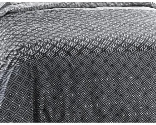 BedTex Bavlnené obliečky Gincer sivá, 220 x 200 cm, 2 ks 70 x 90 cm