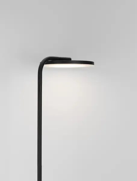 LED čierna stojaca lampa Sinkro 2