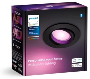 Philips - LED RGBW Stmievateľné podhľadové svietidlo Hue CENTURA 1xGU10/4,2W/230V