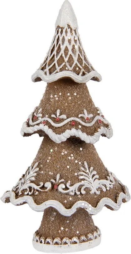 Dekorácia vianočný perníkový stromček Gingerbread Tree - 7*5*11 cm