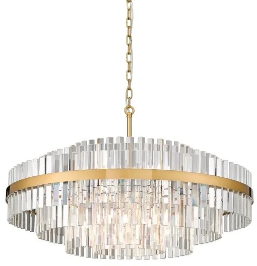 Zuma Line P0567-16A-2GAC - Luster na reťazi CONSTANTINOPLE 16xG9/28W/230V zlatá