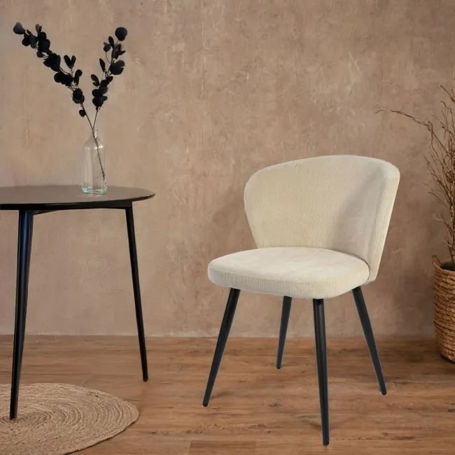 Jedálenská stolička KROSBY béžová