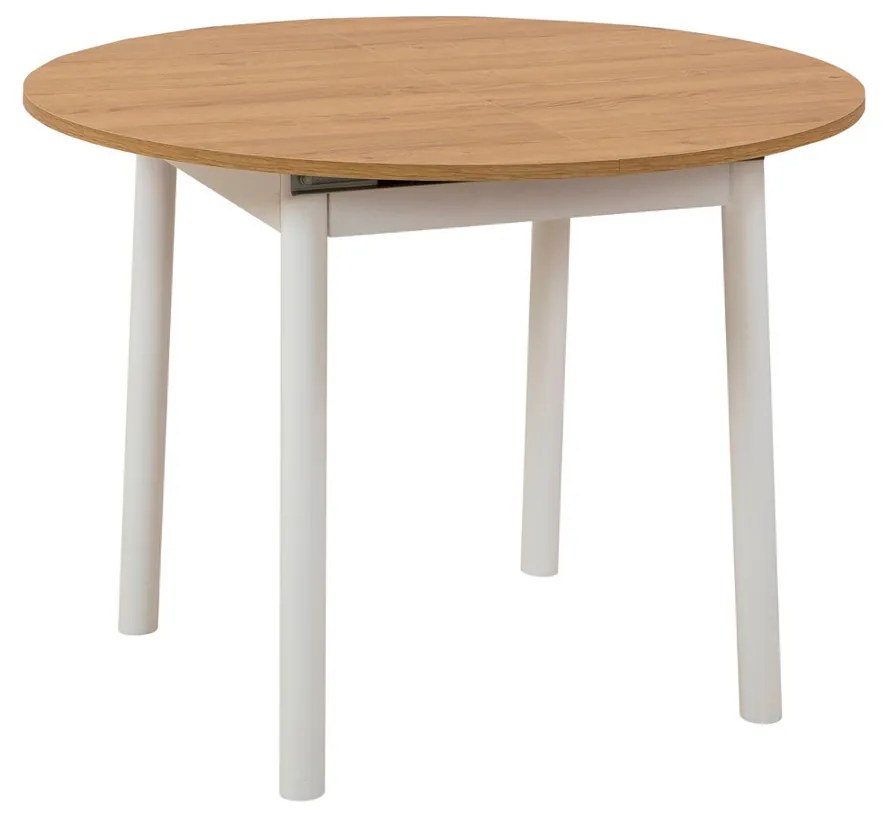 Jedálenský stôl Oliver Oak White