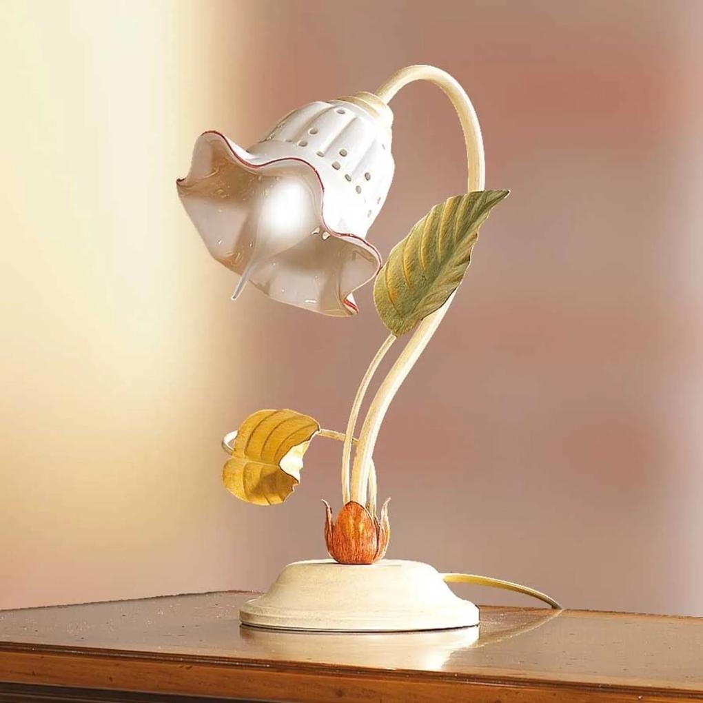 Stolná lampa Flora vo florentínskom štýle