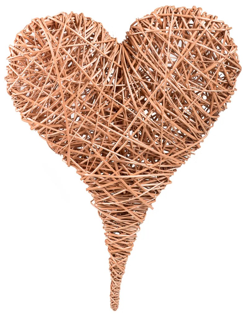 Dekoračné prútené srdce Herz III.š. 50 x hl. 70 (cm)
