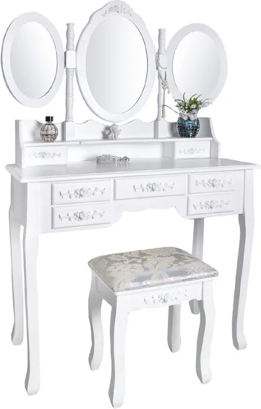 Malatec, Toaletný stolík so stoličkou a zrkadlom, 4644