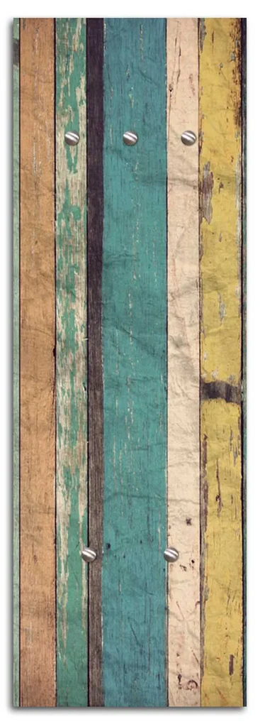 Gario Vešiak na stenu Farebné drevo Rozmery: 25 x 70 cm