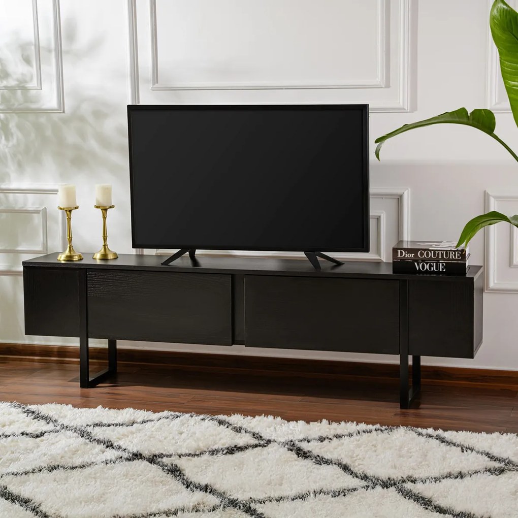 TV stolík Serenity Wood Black