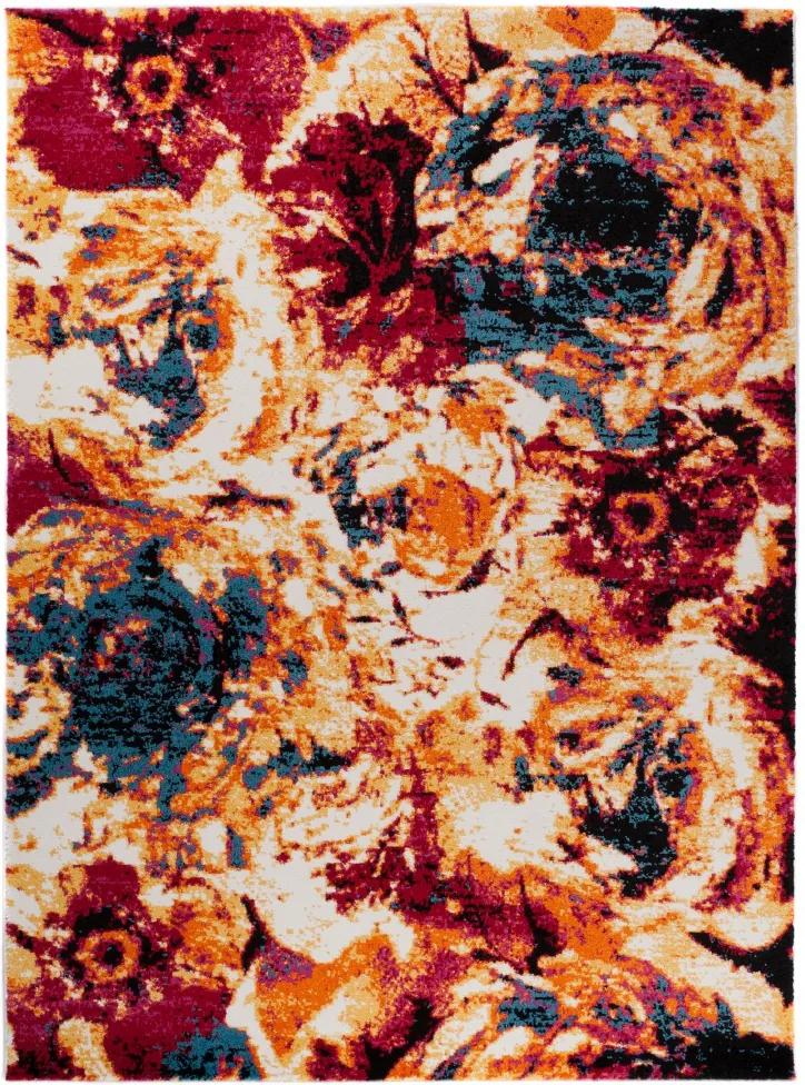 Kusový koberec Abstrakce viacfarebný, Velikosti 80x150cm