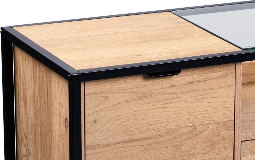 TV skrinka Mandurah, kov/dub