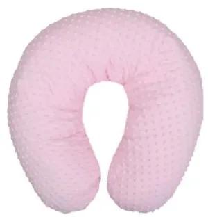 WOMAR Univerzálny dojčenský vankúš z Minky Womar ružový