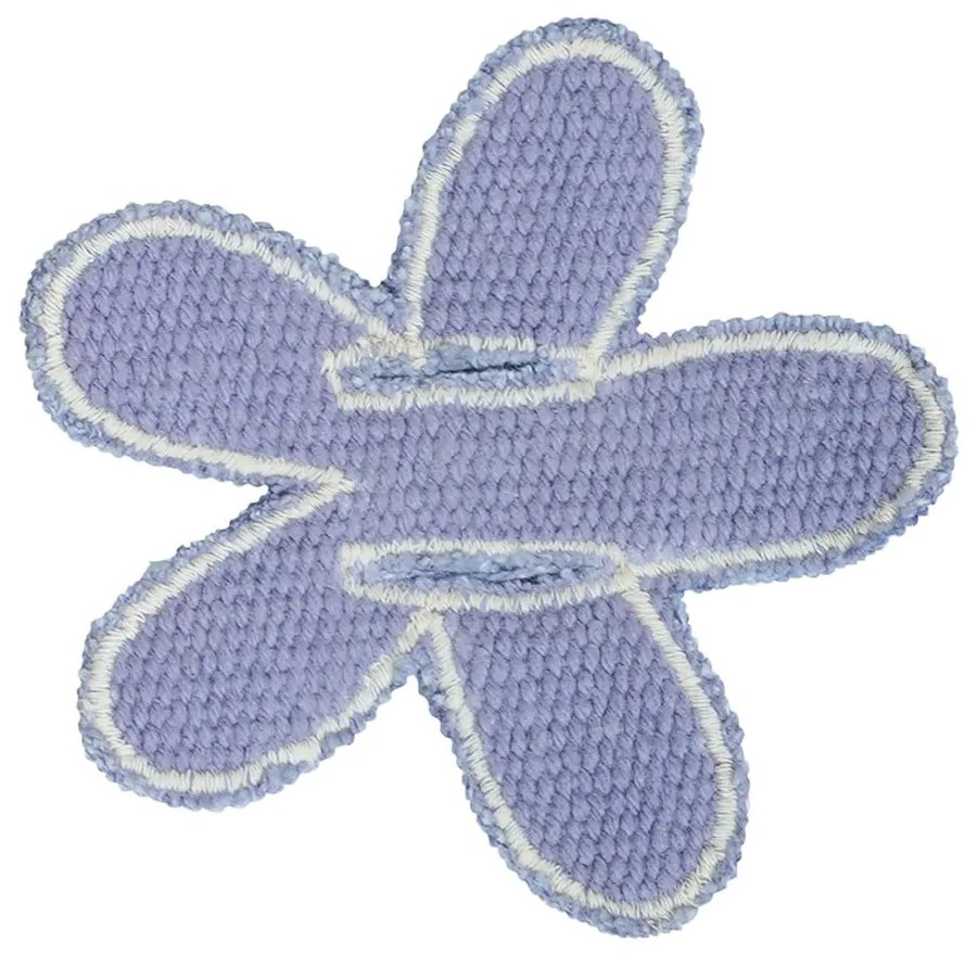 Krémový bavlnený detský hrací koberec 120x160 cm Wildflowers – Lorena Canals