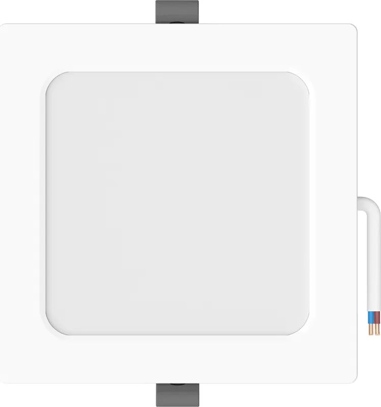 Mexen LDRR, LED stropné svietidlo na zapustenie 14 x 14 cm, 9W, neutrálna - 4000K, 990 lm, biela - L211-014-0940-20
