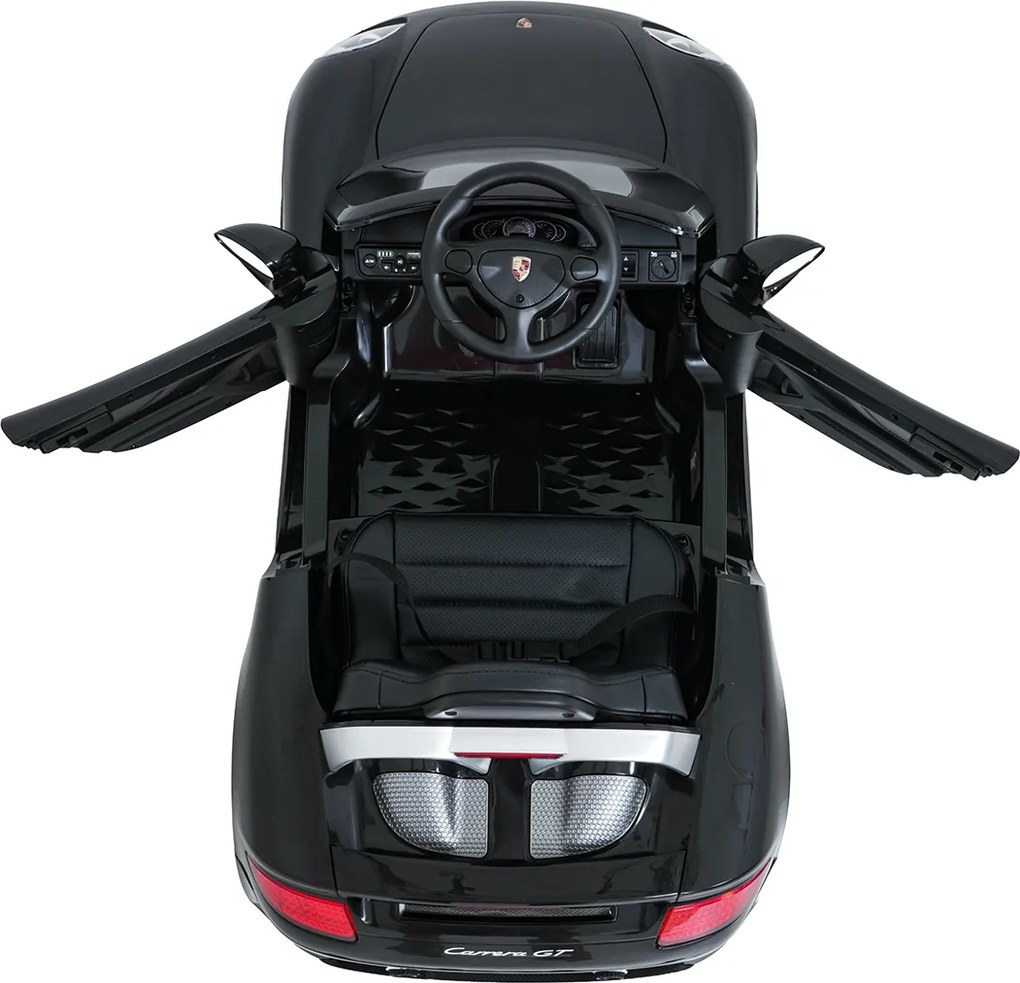 Ramiz Porsche 911 Carrera elektrické autíčko pre deti čierne