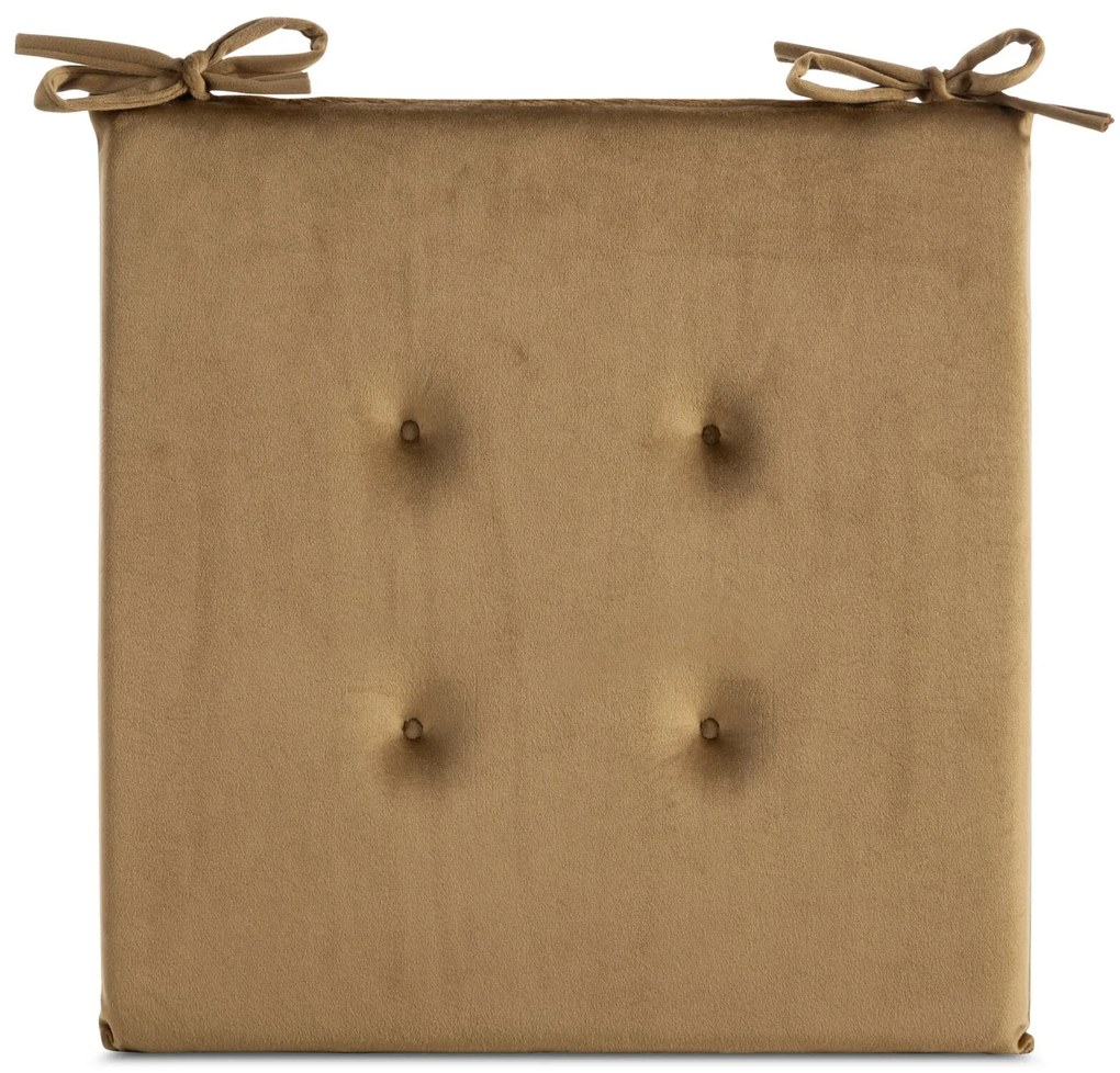 PODSEDÁK NA STOLIČKU GAJA 40X40X3 CM MEDOVÁ