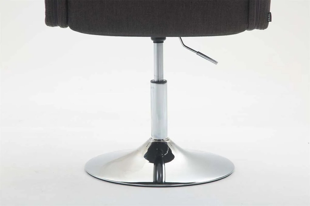 Kreslo L.A. Lounger látka - Tmavo sivá